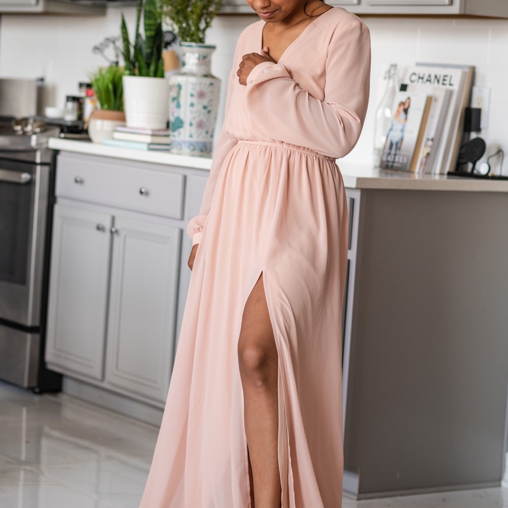Bush Lulu’s V Neck Maxi Dress